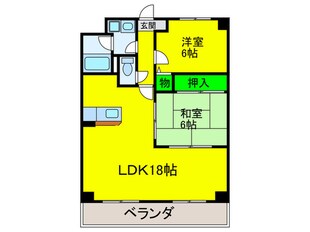 エントピア福泉の物件間取画像